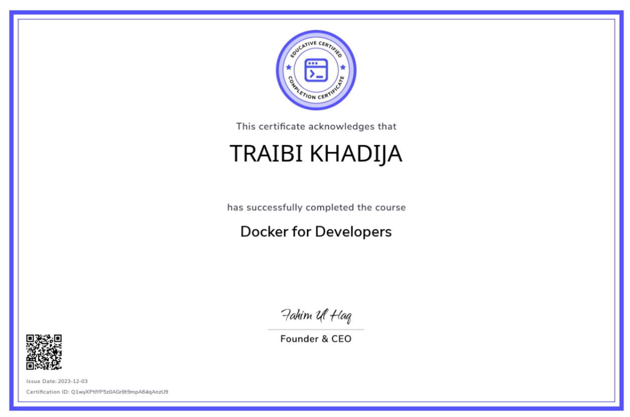 Docker for Developers